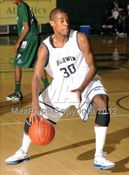 Thumbnail 3 in Elmont Memorial vs. Baldwin (Class AA Semifinal) photogallery.