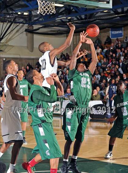 Thumbnail 3 in Elmont Memorial vs. Baldwin (Class AA Semifinal) photogallery.