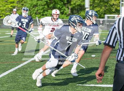 Thumbnail 2 in Wilton @ New Canaan (FCIAC Quarterfinal) photogallery.