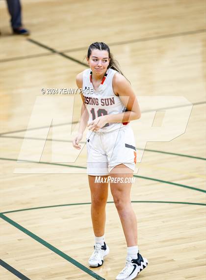 Thumbnail 3 in Rising Sun vs. Tri-State Christian photogallery.