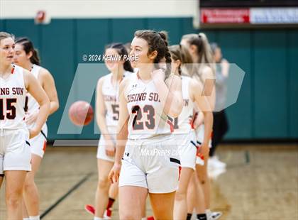 Thumbnail 3 in Rising Sun vs. Tri-State Christian photogallery.