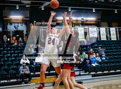 Thumbnail 1 in Rising Sun vs. Tri-State Christian photogallery.
