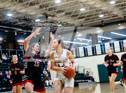Thumbnail 2 in Rising Sun vs. Tri-State Christian photogallery.