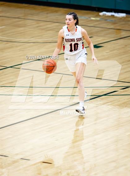 Thumbnail 2 in Rising Sun vs. Tri-State Christian photogallery.