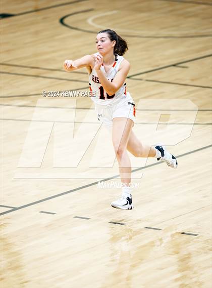 Thumbnail 3 in Rising Sun vs. Tri-State Christian photogallery.