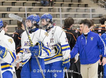 Thumbnail 3 in Mamaroneck vs. West Genesee (NYSPHSAA Division 1 Final) photogallery.
