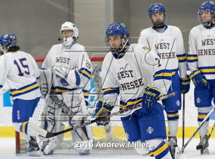 Thumbnail 3 in Mamaroneck vs. West Genesee (NYSPHSAA Division 1 Final) photogallery.
