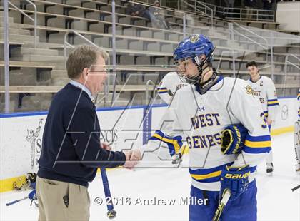 Thumbnail 3 in Mamaroneck vs. West Genesee (NYSPHSAA Division 1 Final) photogallery.