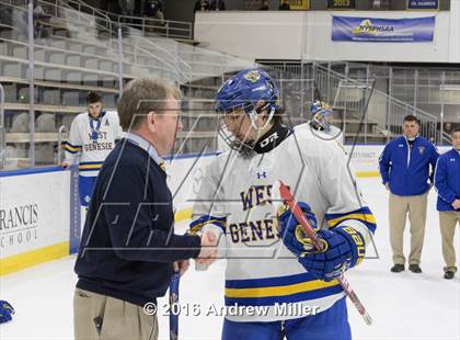 Thumbnail 3 in Mamaroneck vs. West Genesee (NYSPHSAA Division 1 Final) photogallery.