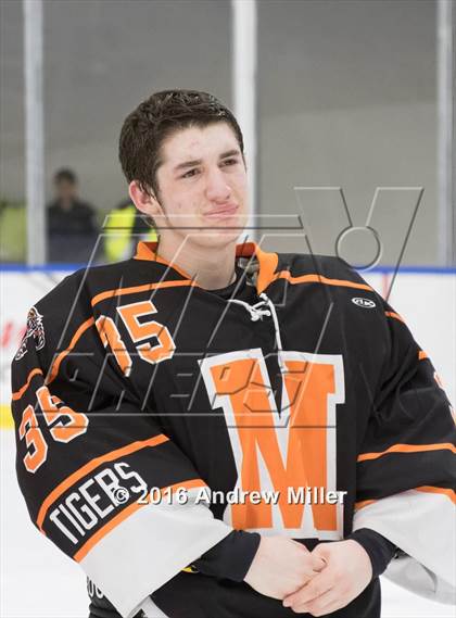 Thumbnail 1 in Mamaroneck vs. West Genesee (NYSPHSAA Division 1 Final) photogallery.