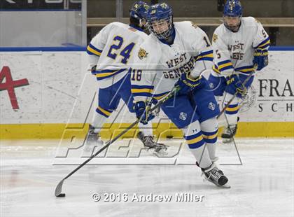 Thumbnail 1 in Mamaroneck vs. West Genesee (NYSPHSAA Division 1 Final) photogallery.