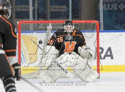 Thumbnail 1 in Mamaroneck vs. West Genesee (NYSPHSAA Division 1 Final) photogallery.