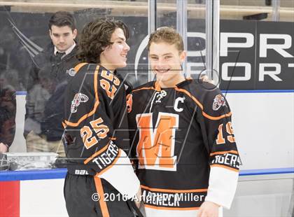 Thumbnail 2 in Mamaroneck vs. West Genesee (NYSPHSAA Division 1 Final) photogallery.