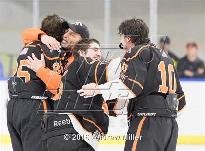 Thumbnail 1 in Mamaroneck vs. West Genesee (NYSPHSAA Division 1 Final) photogallery.