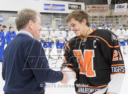 Thumbnail 1 in Mamaroneck vs. West Genesee (NYSPHSAA Division 1 Final) photogallery.