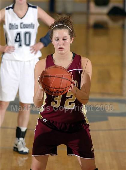 Thumbnail 3 in McLean County vs. Ohio County (10th District Tournament) photogallery.