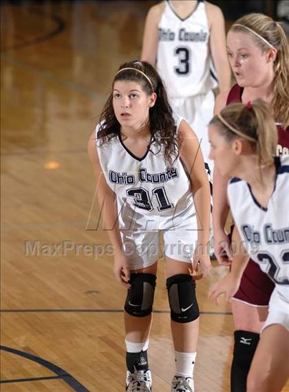 Thumbnail 2 in McLean County vs. Ohio County (10th District Tournament) photogallery.