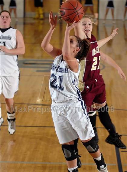 Thumbnail 2 in McLean County vs. Ohio County (10th District Tournament) photogallery.