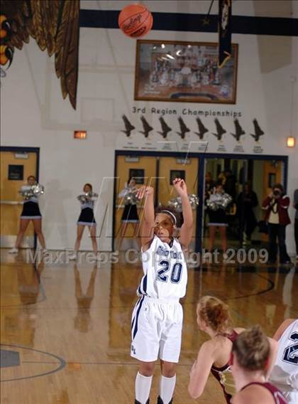 Thumbnail 2 in McLean County vs. Ohio County (10th District Tournament) photogallery.