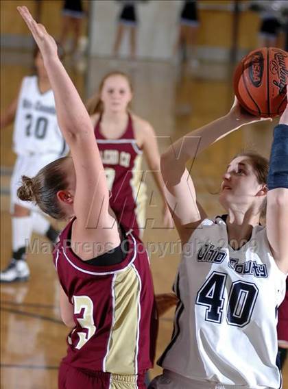 Thumbnail 2 in McLean County vs. Ohio County (10th District Tournament) photogallery.
