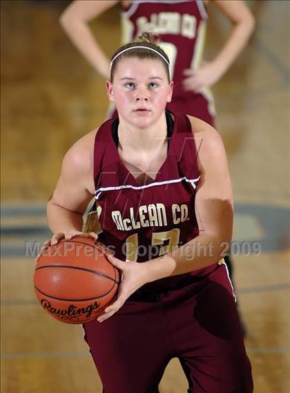 Thumbnail 1 in McLean County vs. Ohio County (10th District Tournament) photogallery.