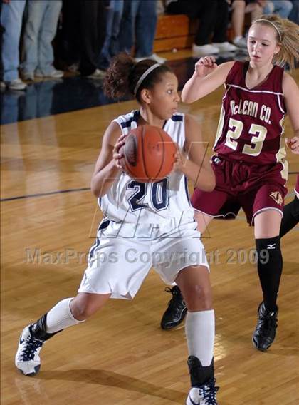 Thumbnail 1 in McLean County vs. Ohio County (10th District Tournament) photogallery.