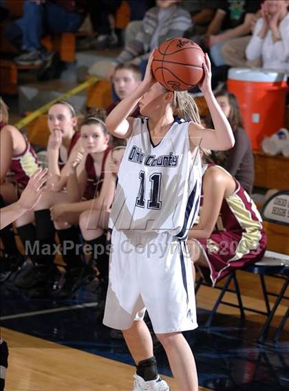 Thumbnail 2 in McLean County vs. Ohio County (10th District Tournament) photogallery.