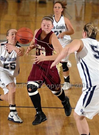 Thumbnail 3 in McLean County vs. Ohio County (10th District Tournament) photogallery.