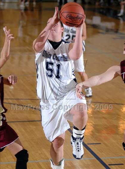 Thumbnail 1 in McLean County vs. Ohio County (10th District Tournament) photogallery.