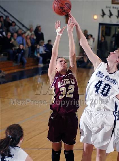 Thumbnail 2 in McLean County vs. Ohio County (10th District Tournament) photogallery.