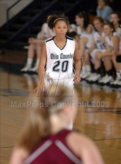 Thumbnail 2 in McLean County vs. Ohio County (10th District Tournament) photogallery.