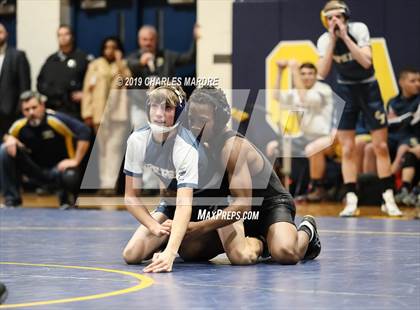 Thumbnail 2 in Gray's Creek vs Cape Fear (State Duals Round 3) photogallery.