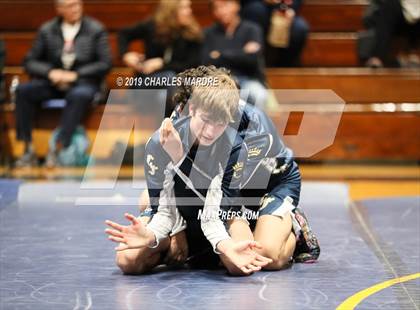 Thumbnail 2 in Gray's Creek vs Cape Fear (State Duals Round 3) photogallery.