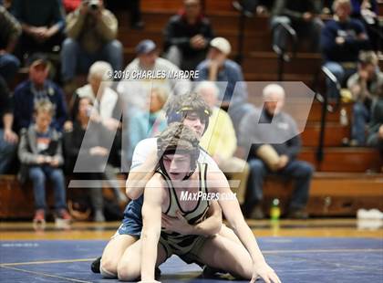Thumbnail 2 in Gray's Creek vs Cape Fear (State Duals Round 3) photogallery.