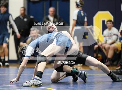 Thumbnail 3 in Gray's Creek vs Cape Fear (State Duals Round 3) photogallery.