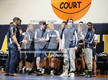 Thumbnail 3 in Gray's Creek vs Cape Fear (State Duals Round 3) photogallery.