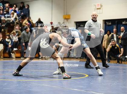 Thumbnail 2 in Gray's Creek vs Cape Fear (State Duals Round 3) photogallery.