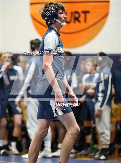 Thumbnail 2 in Gray's Creek vs Cape Fear (State Duals Round 3) photogallery.
