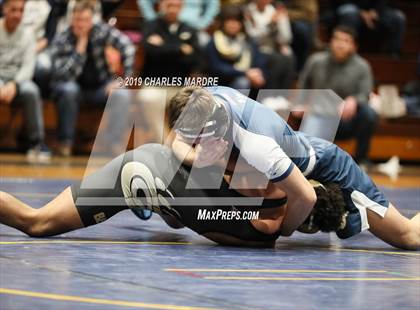 Thumbnail 3 in Gray's Creek vs Cape Fear (State Duals Round 3) photogallery.