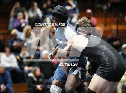 Thumbnail 1 in Gray's Creek vs Cape Fear (State Duals Round 3) photogallery.