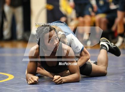 Thumbnail 3 in Gray's Creek vs Cape Fear (State Duals Round 3) photogallery.