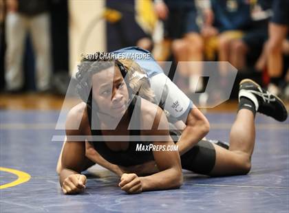 Thumbnail 2 in Gray's Creek vs Cape Fear (State Duals Round 3) photogallery.