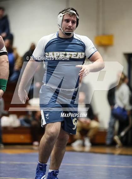 Thumbnail 1 in Gray's Creek vs Cape Fear (State Duals Round 3) photogallery.