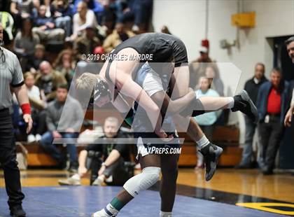 Thumbnail 2 in Gray's Creek vs Cape Fear (State Duals Round 3) photogallery.