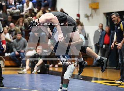 Thumbnail 2 in Gray's Creek vs Cape Fear (State Duals Round 3) photogallery.