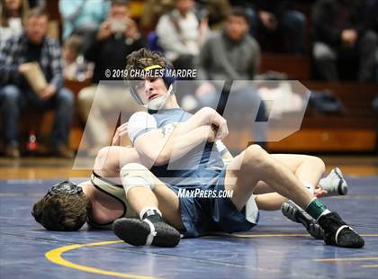 Thumbnail 3 in Gray's Creek vs Cape Fear (State Duals Round 3) photogallery.
