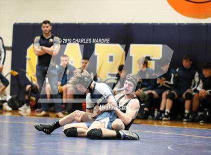 Thumbnail 3 in Gray's Creek vs Cape Fear (State Duals Round 3) photogallery.
