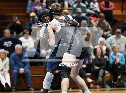 Thumbnail 3 in Gray's Creek vs Cape Fear (State Duals Round 3) photogallery.