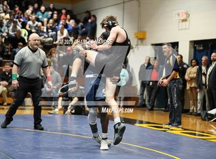Thumbnail 1 in Gray's Creek vs Cape Fear (State Duals Round 3) photogallery.