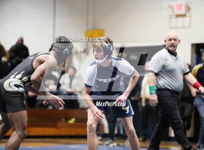 Thumbnail 3 in Gray's Creek vs Cape Fear (State Duals Round 3) photogallery.